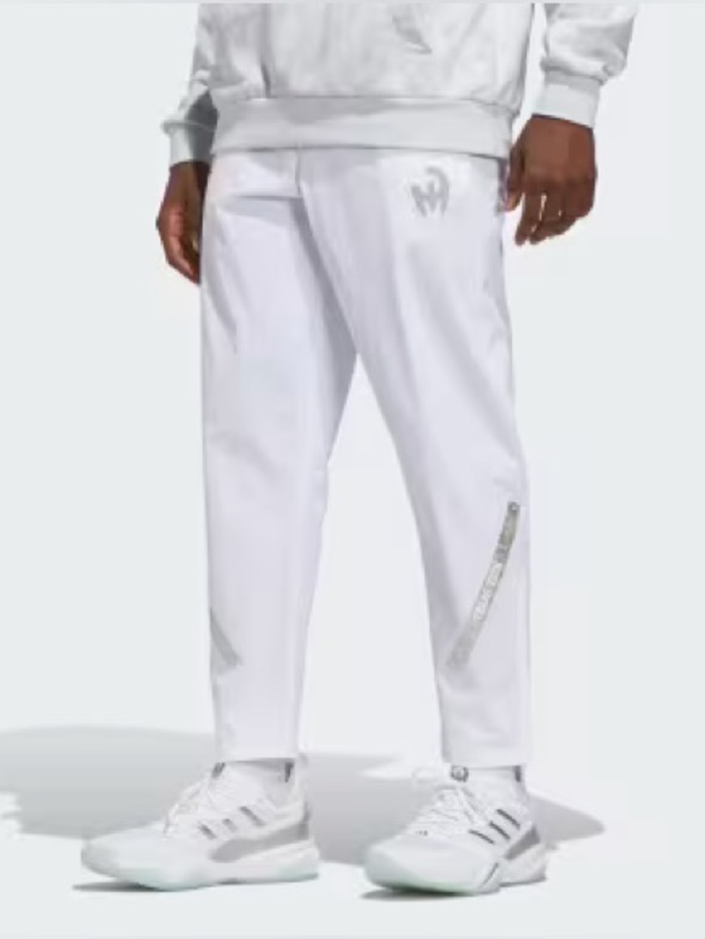 ADIDAS Mahomes Z.N.E. Premium Pants in White Mens Size:M - NWOT